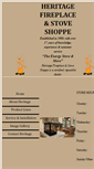 Mobile Screenshot of heritagefireplace.net